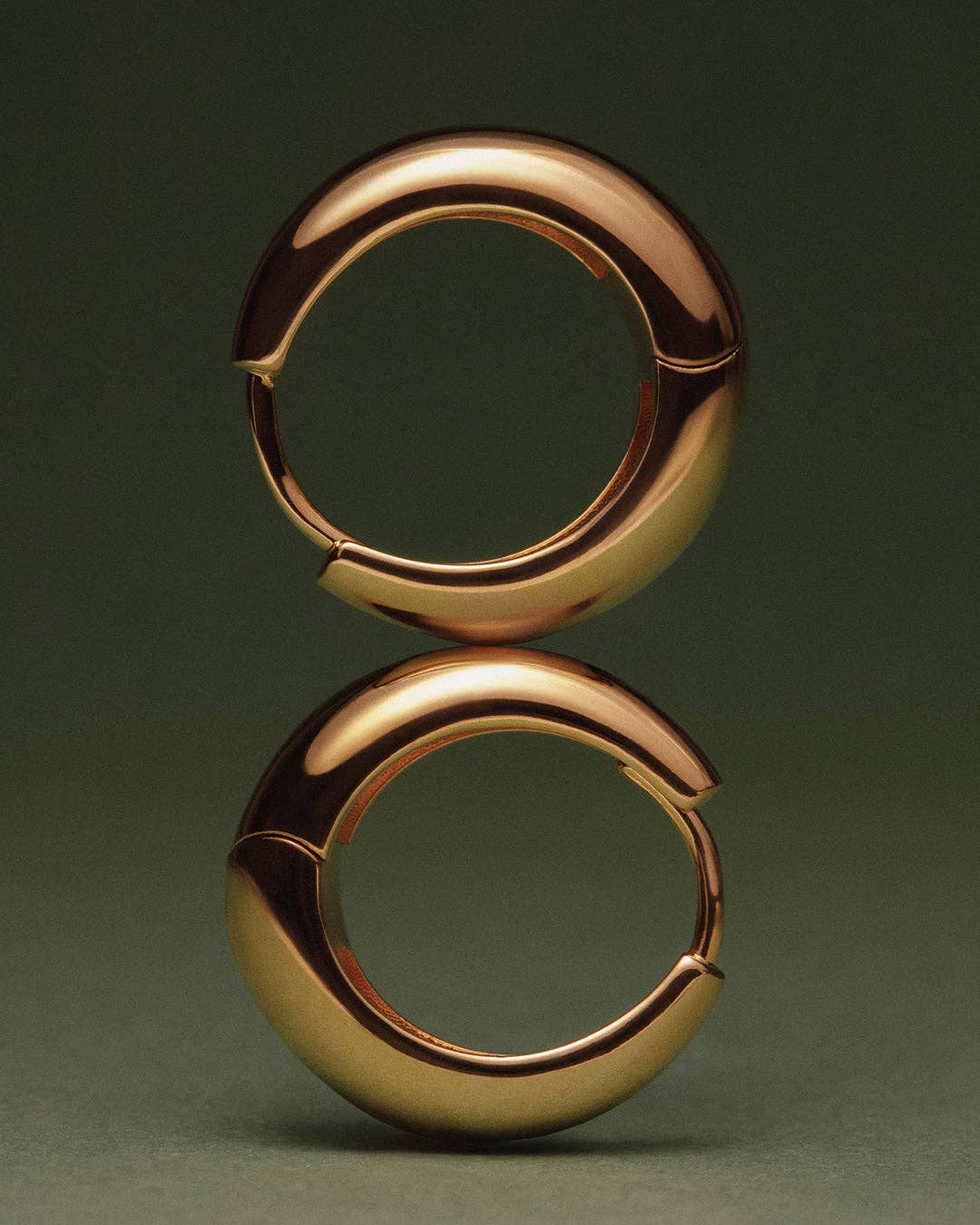 Gold Marbella Hoops