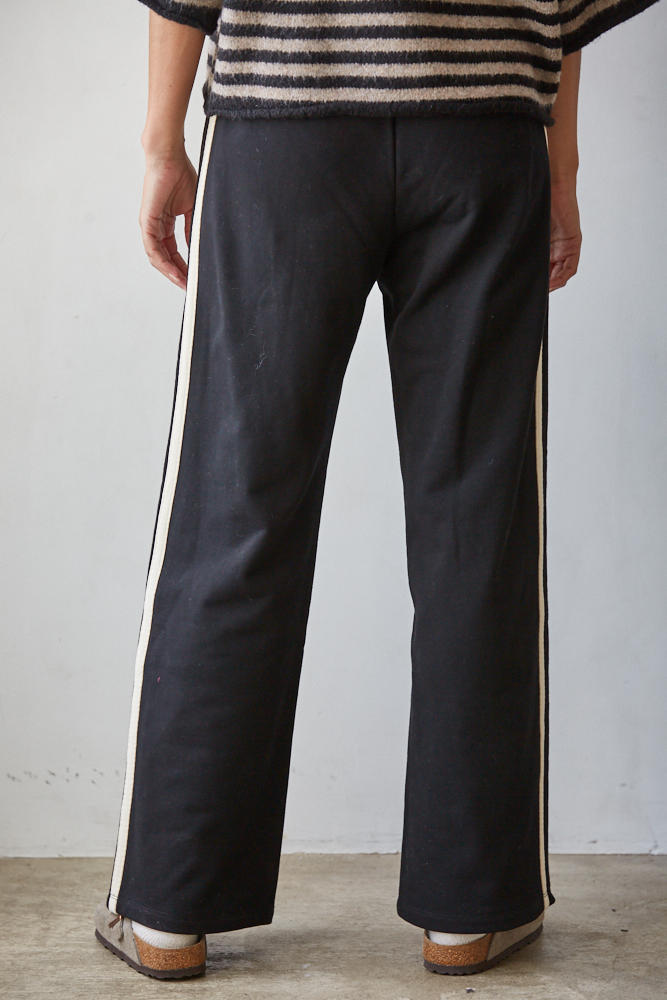 French Terry Striped Lounge Pant