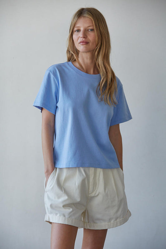 Cotton Crew Neck T-Shirt