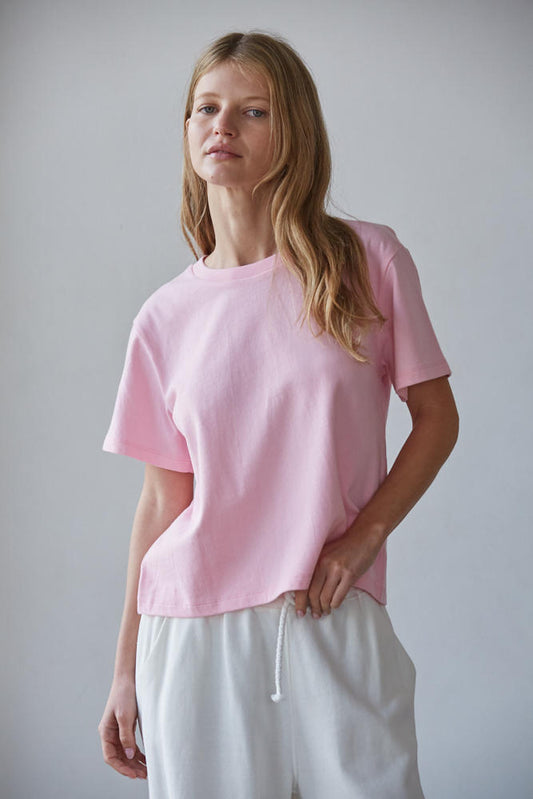 Cotton Crew Neck T-Shirt