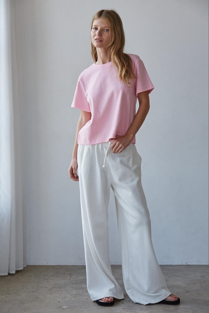 Cotton Crew Neck T-Shirt