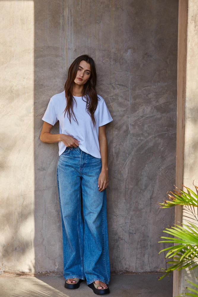 Cotton Crew Neck T-Shirt