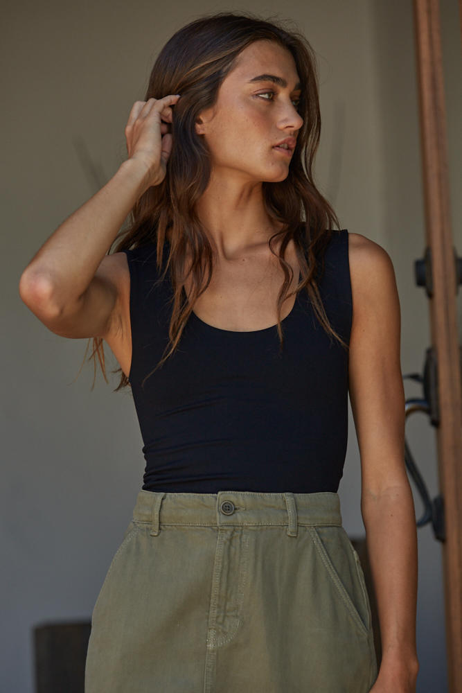 Double Layered Seamless Tank Top