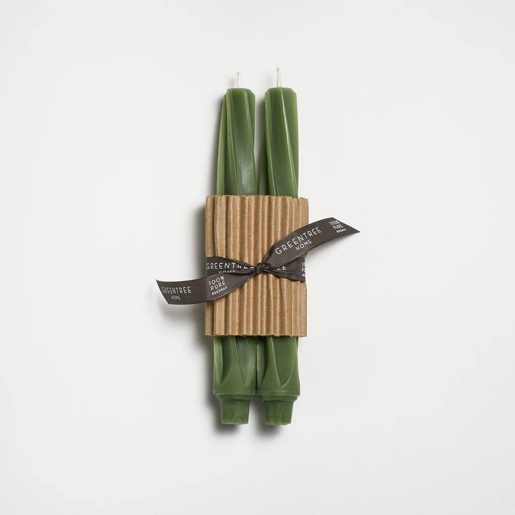 9" Twist Taper Candles