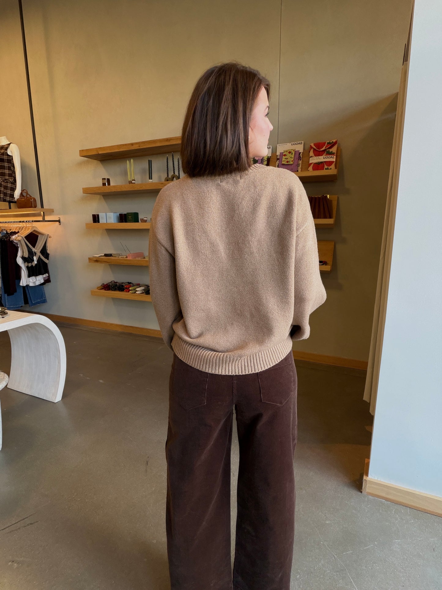 Soft Knit Crewneck Sweater