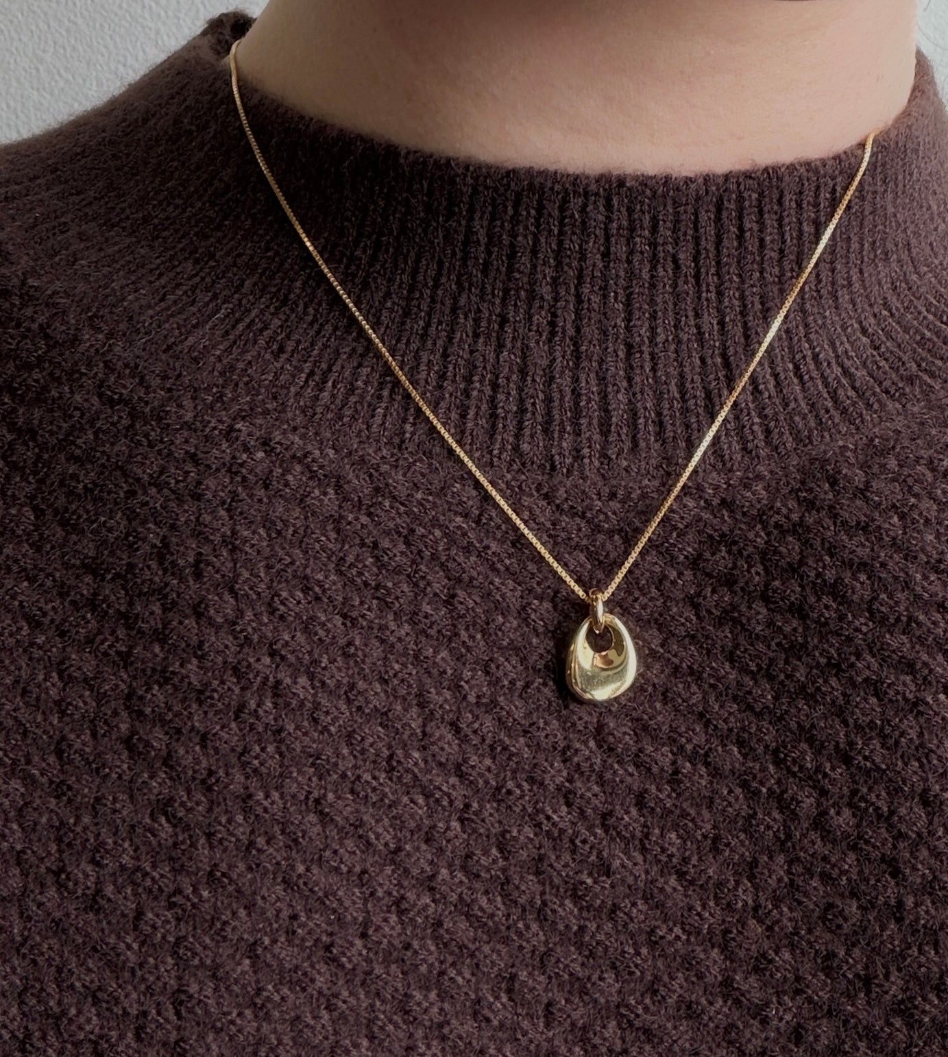 Mock Neck Textured Cropped Sweater