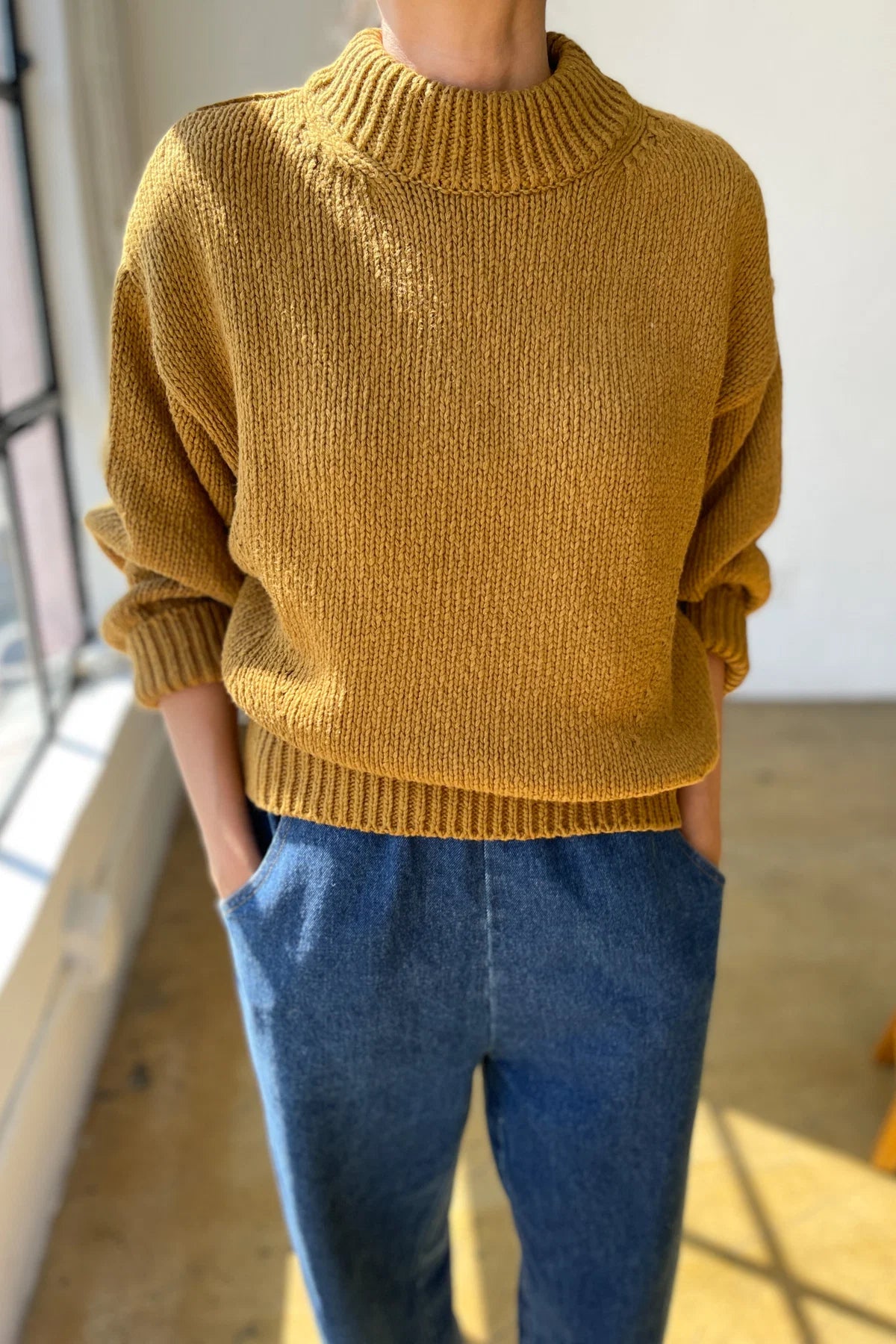 Naturel Zoe Cotton Sweater