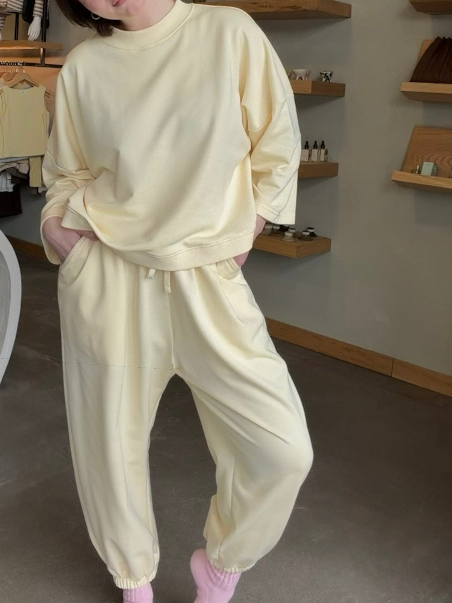 Genie Terry Bubble Sweatpants
