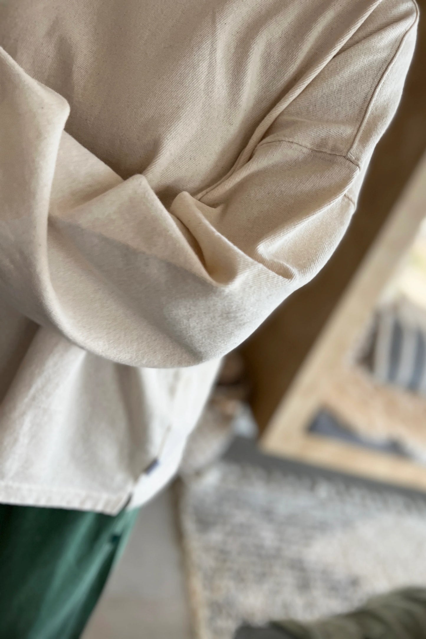 Naturelle Long Sleeve Heavyweight Cotton Tee