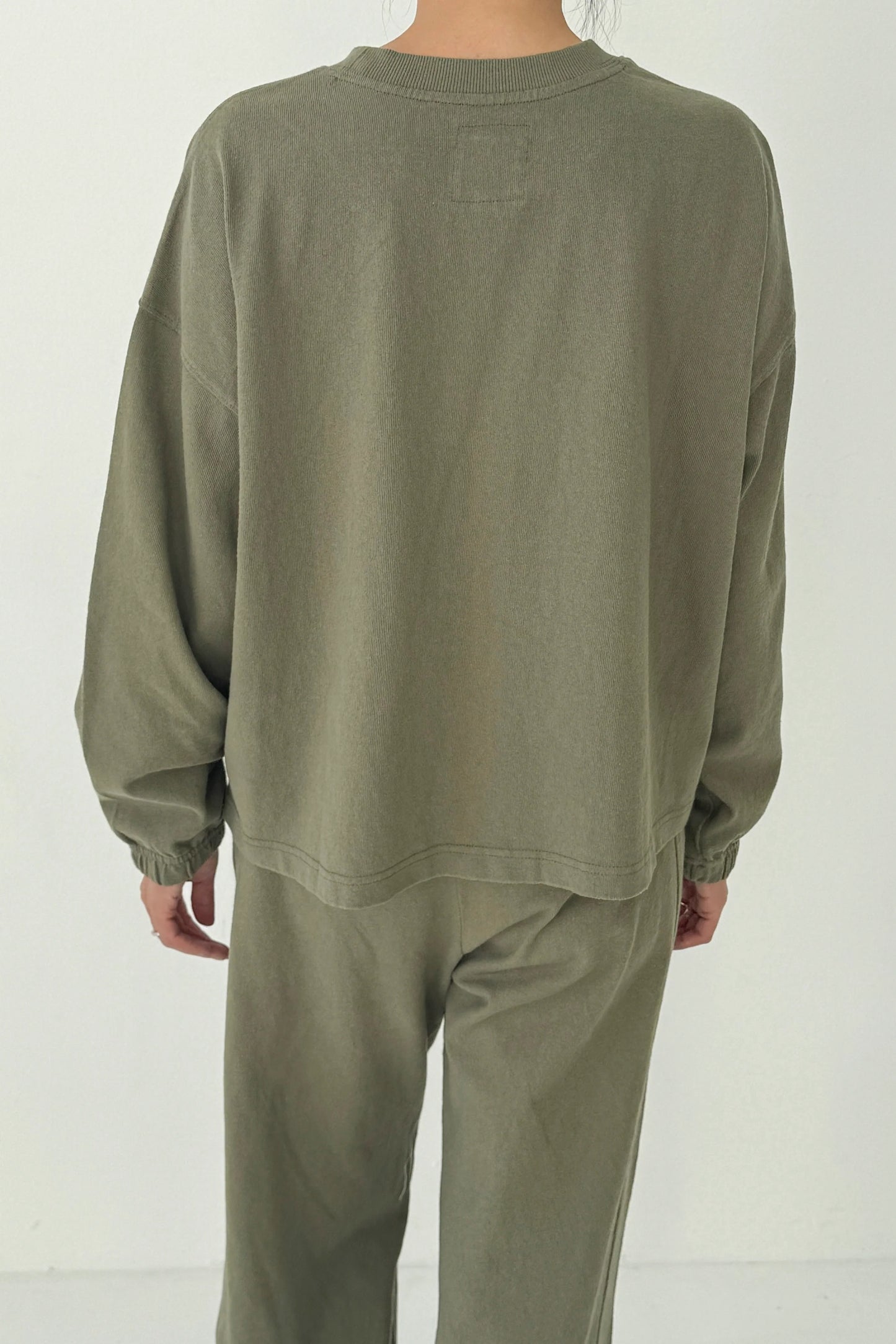 Naturelle Long Sleeve Heavyweight Cotton Tee