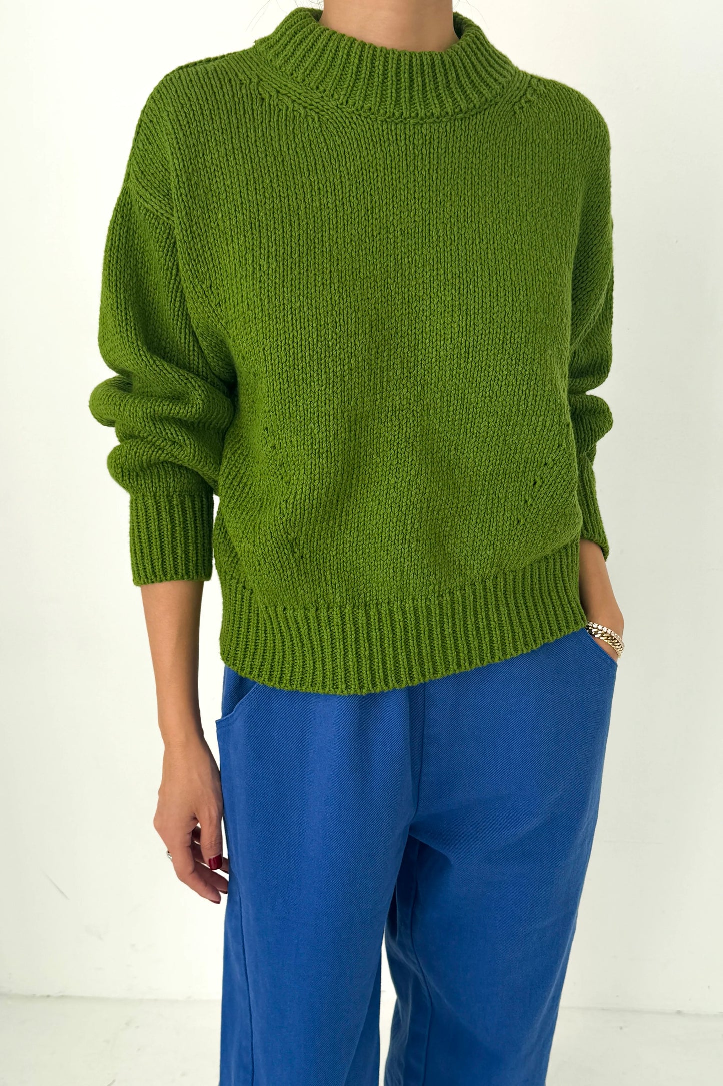 Naturel Zoe Cotton Sweater