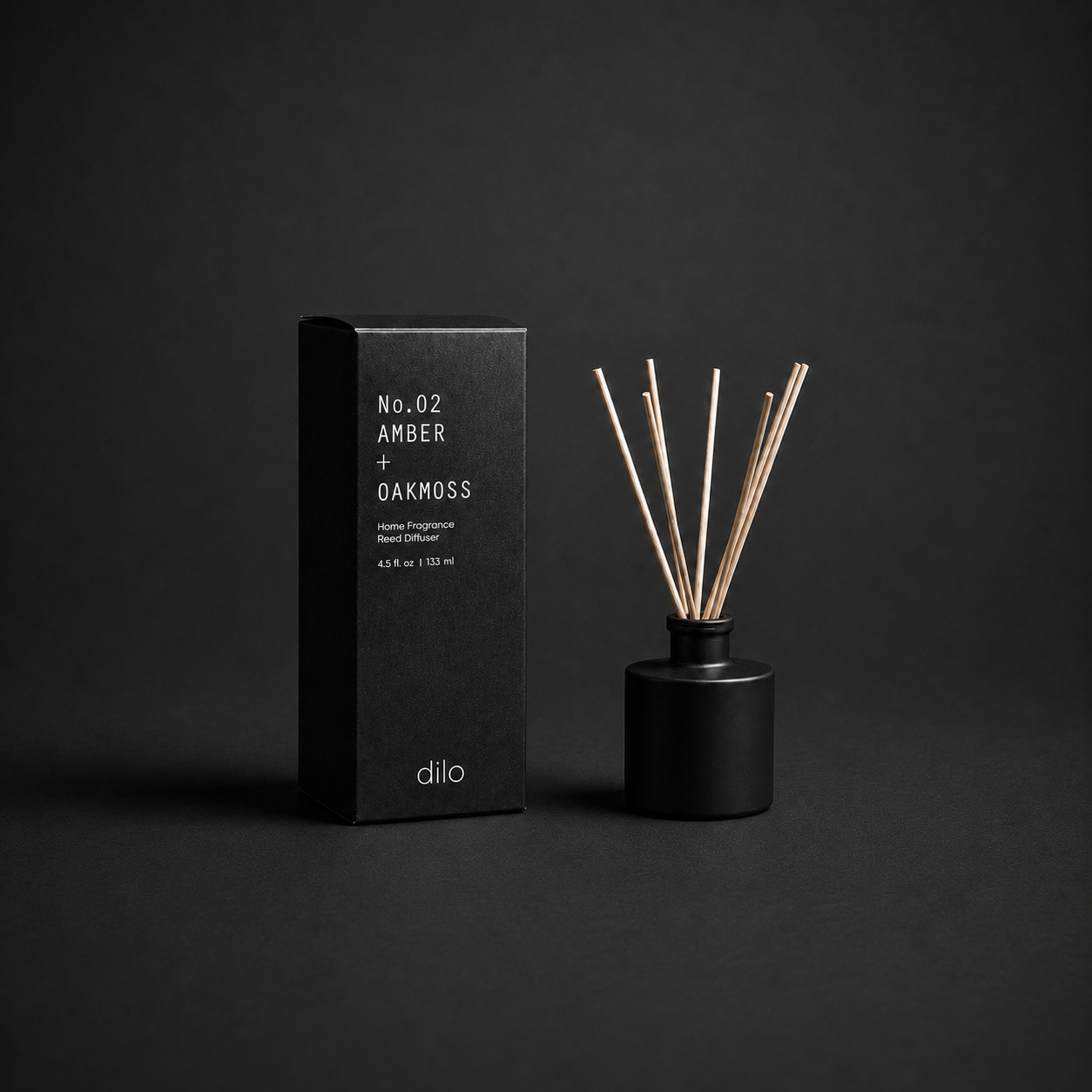 No. 02 Amber + Oakmoss Reed Diffuser SHADES Collection