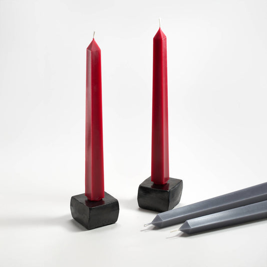 12" Square Taper Candles