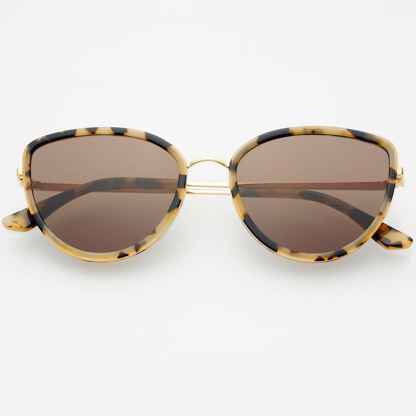 Milky Tortoise Luna Cat Eye Sunglasses