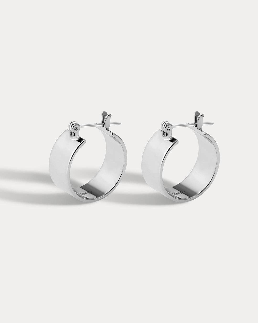 Silver Positano Hoop