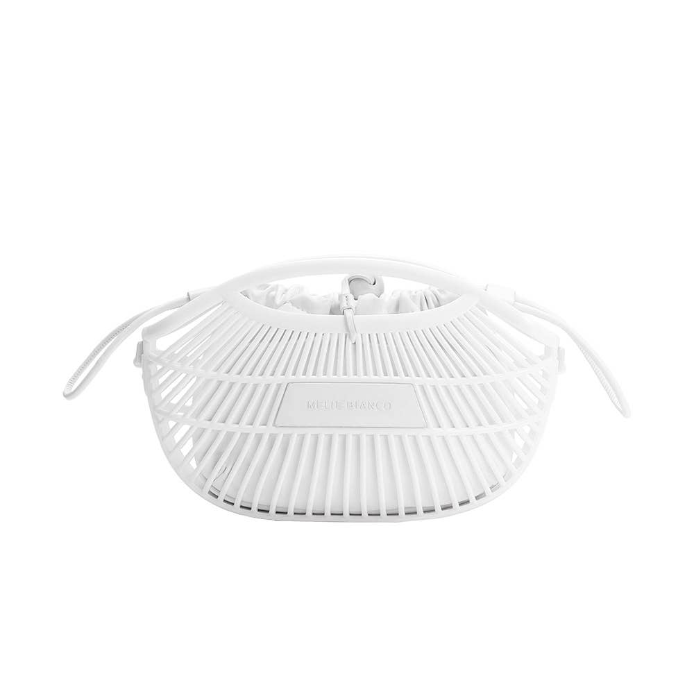 Nikko White Small Jelly Tote Bag