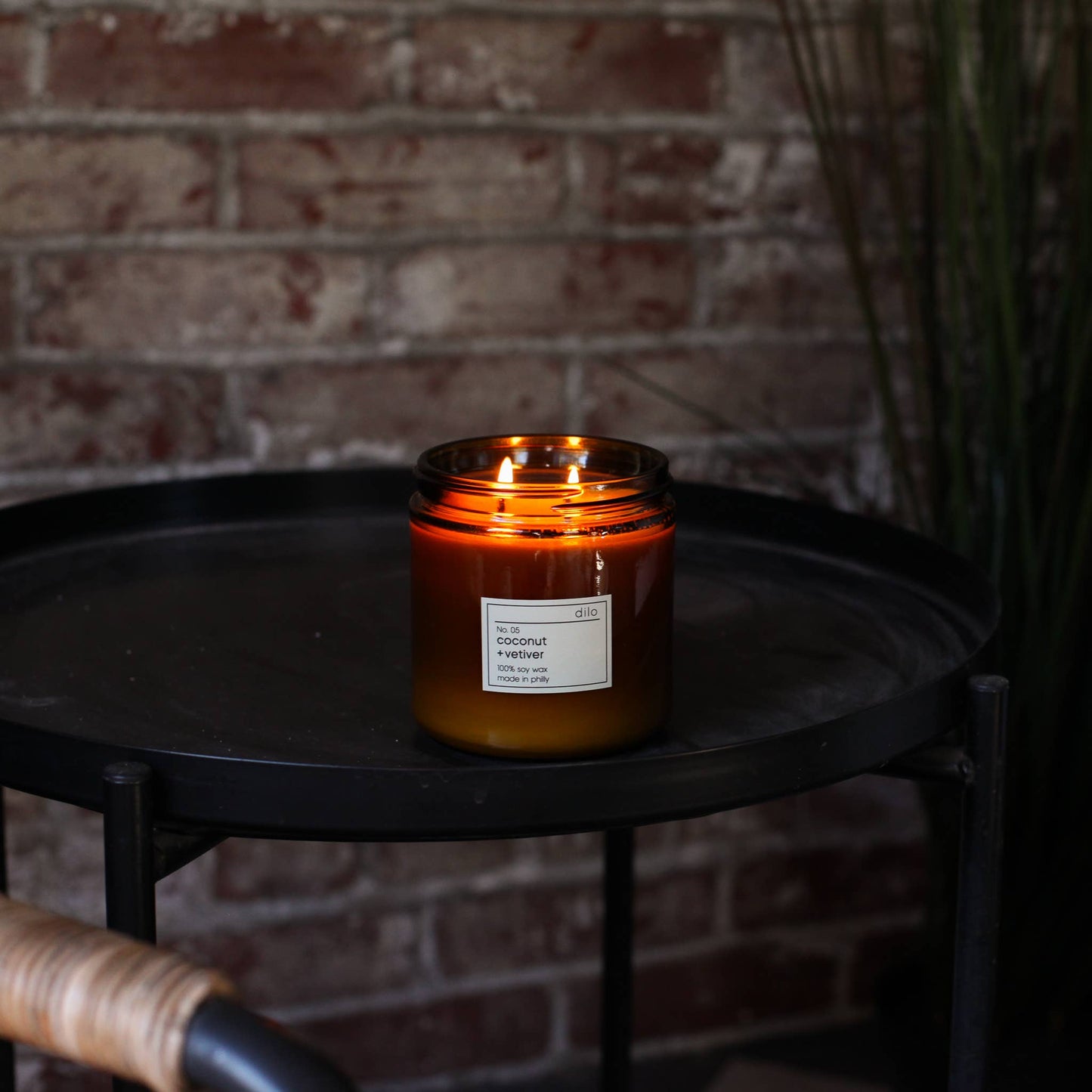 No. 05 Coconut + Vetiver Soy Candle 12.5oz + 7.5oz
