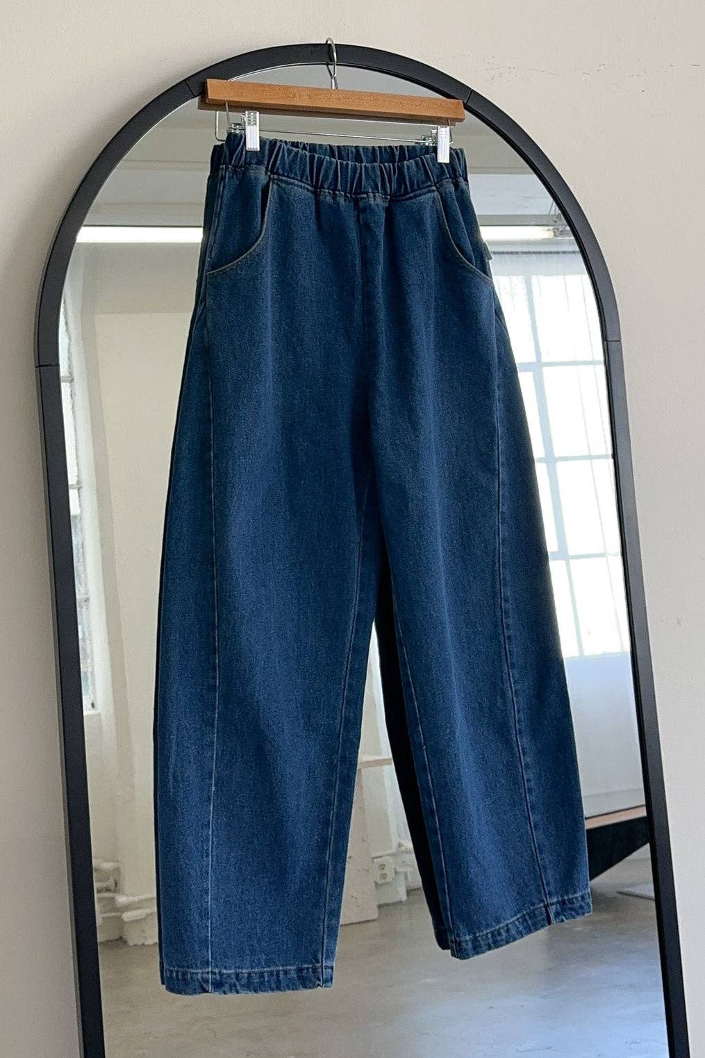 Blue Denim Long Arc Pants