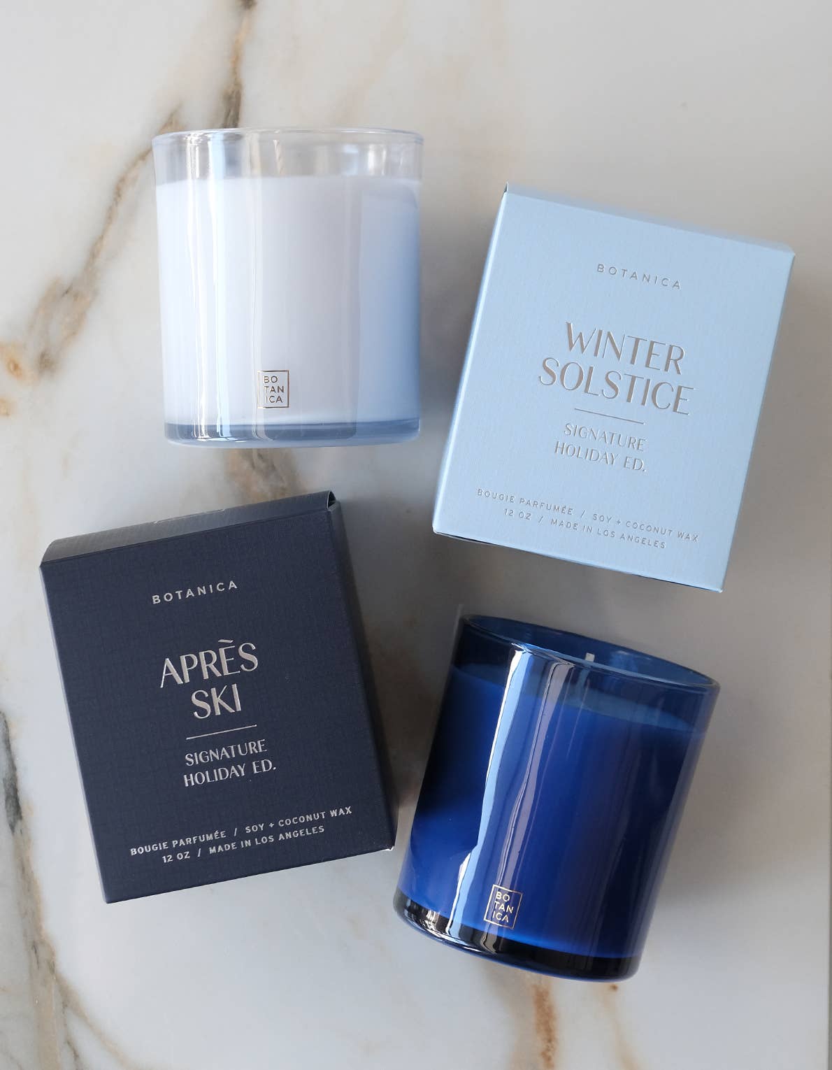 Winter Solstice Holiday Candle