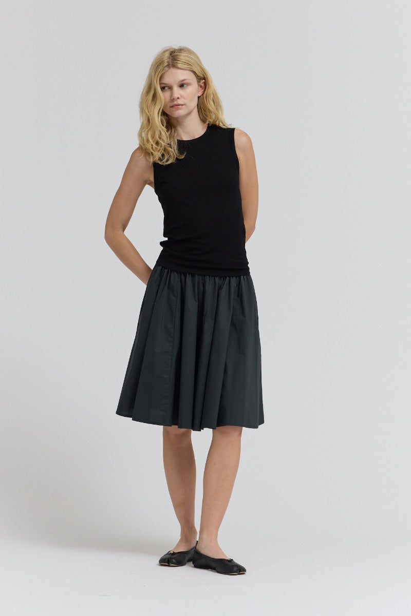 Wide Shoulder Seam Back Tank