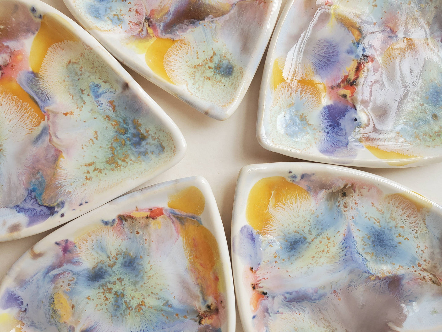 Handmade Ceramic Heart Trinket Dish