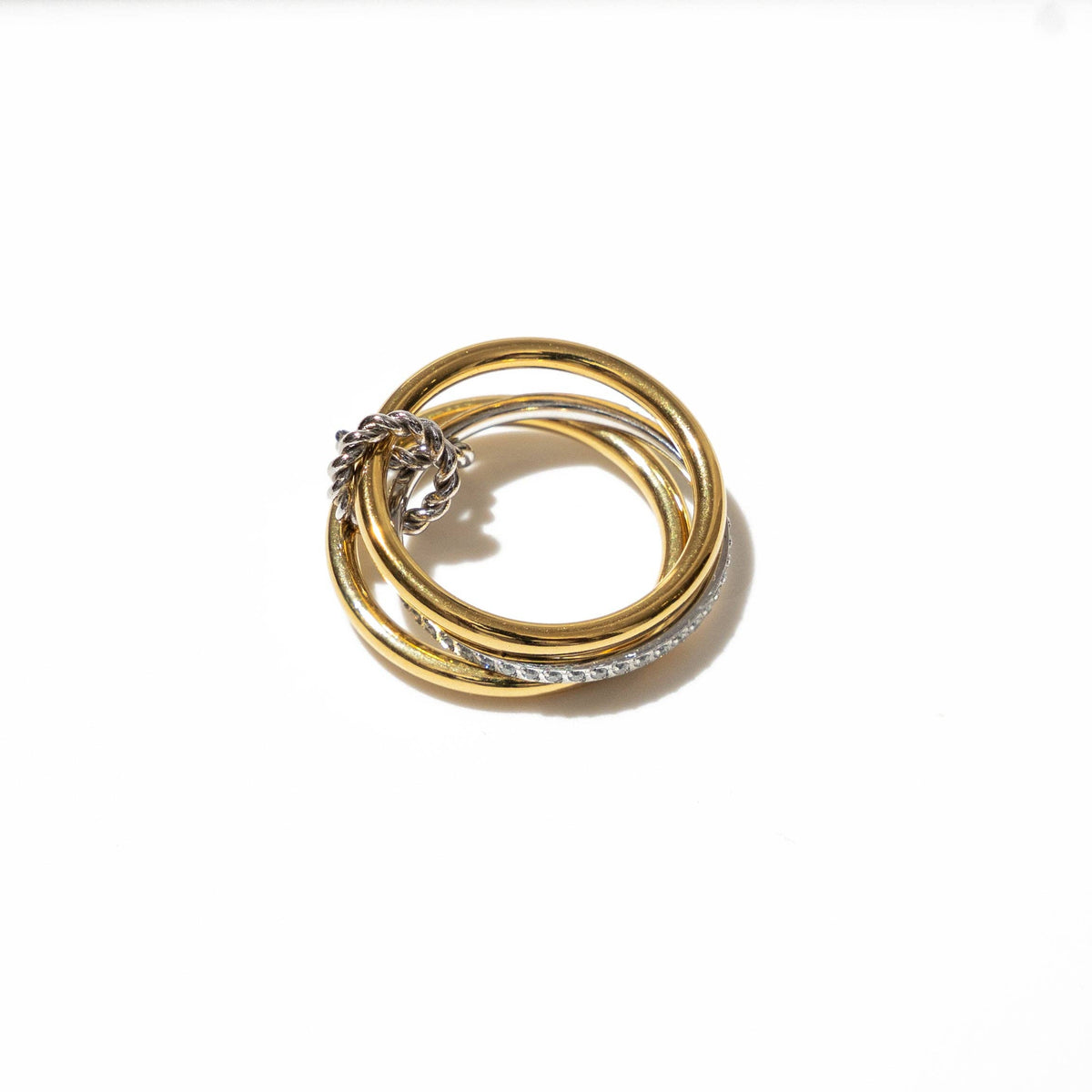 Triple Band Two-Tone Ring