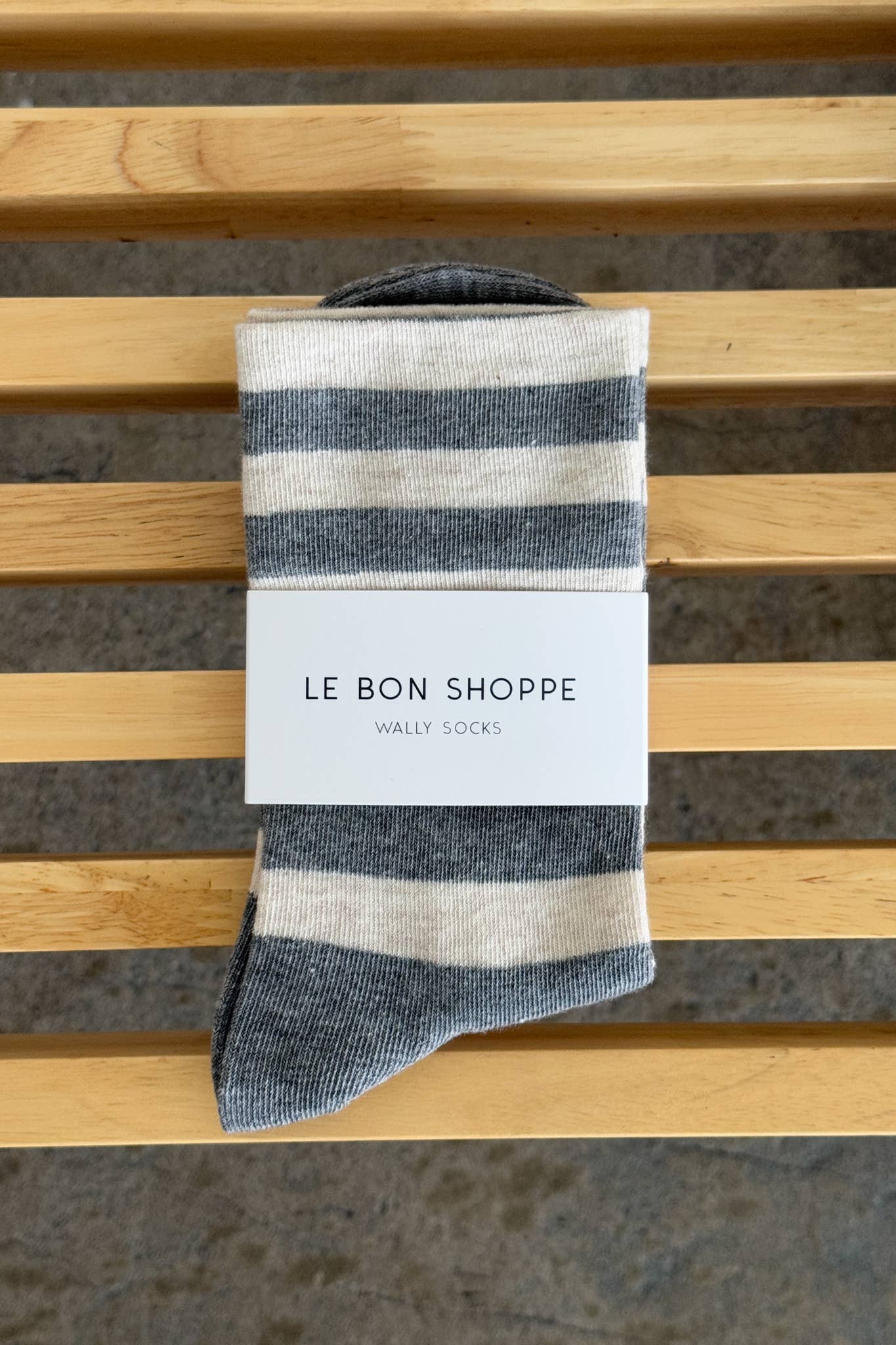 Wide Stripe Wally Socks