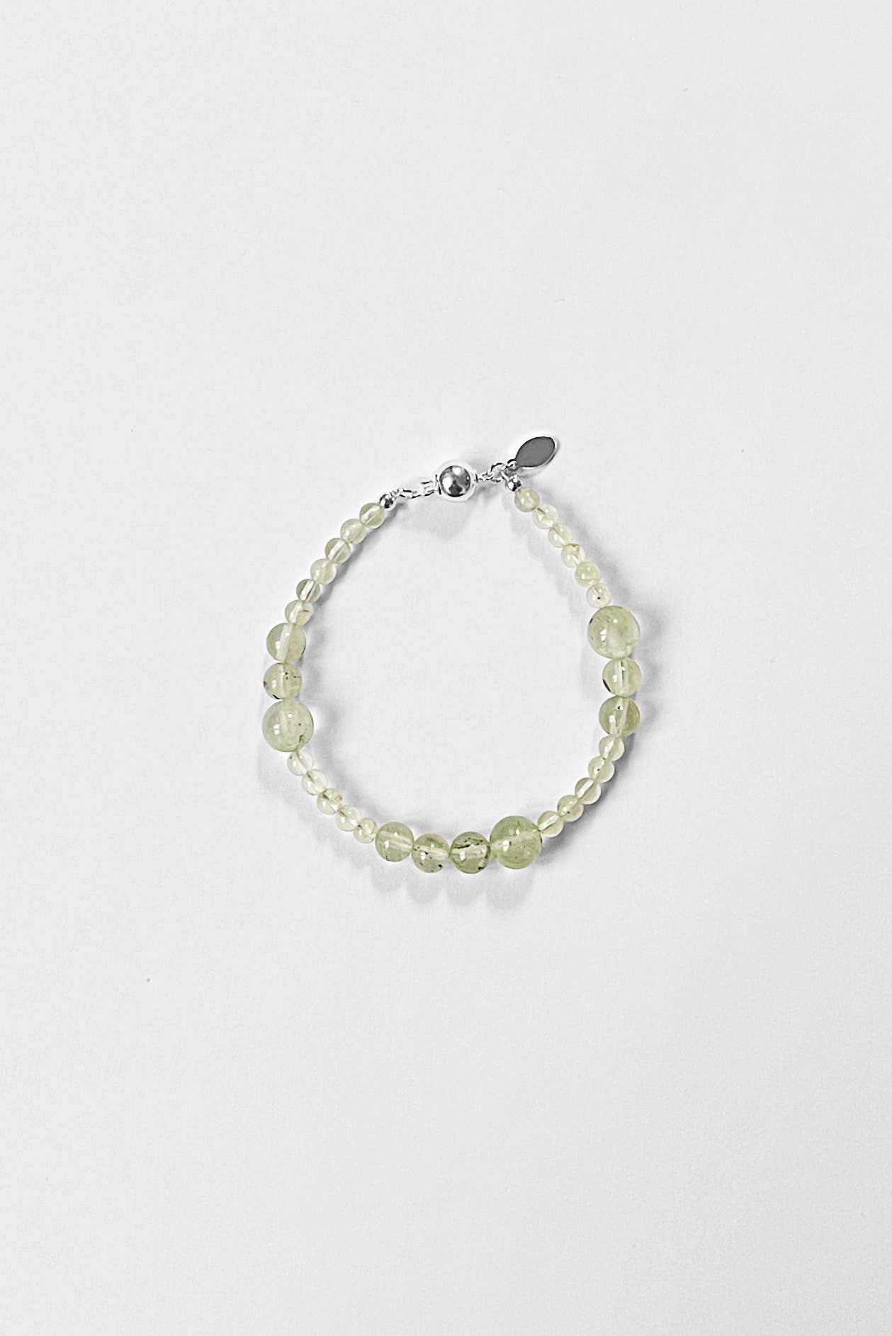 Prehnite Gemstone Avery Bracelet