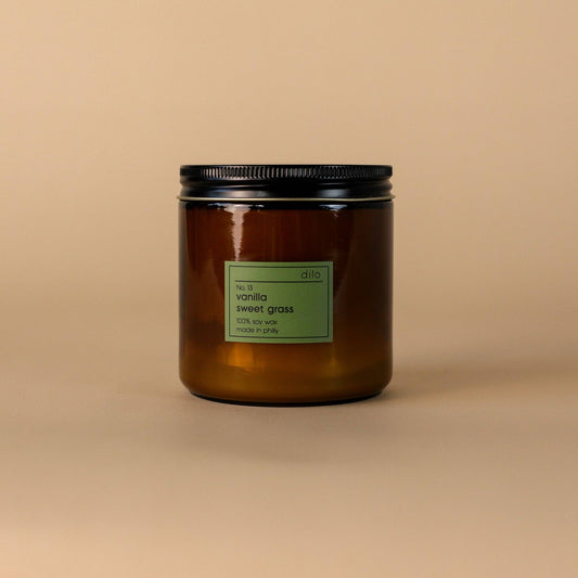 Vanilla Sweet Grass Soy Candle 12.5oz