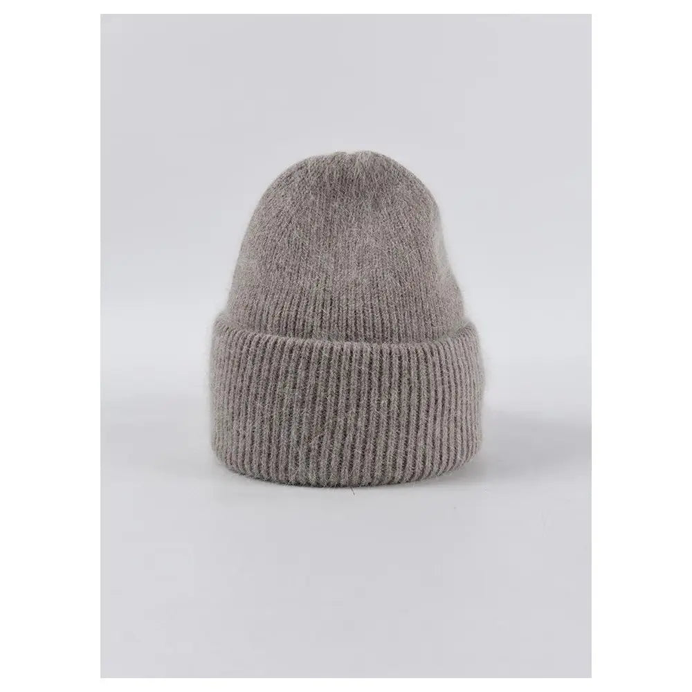 Angora Beanie Hat - Multi Colors