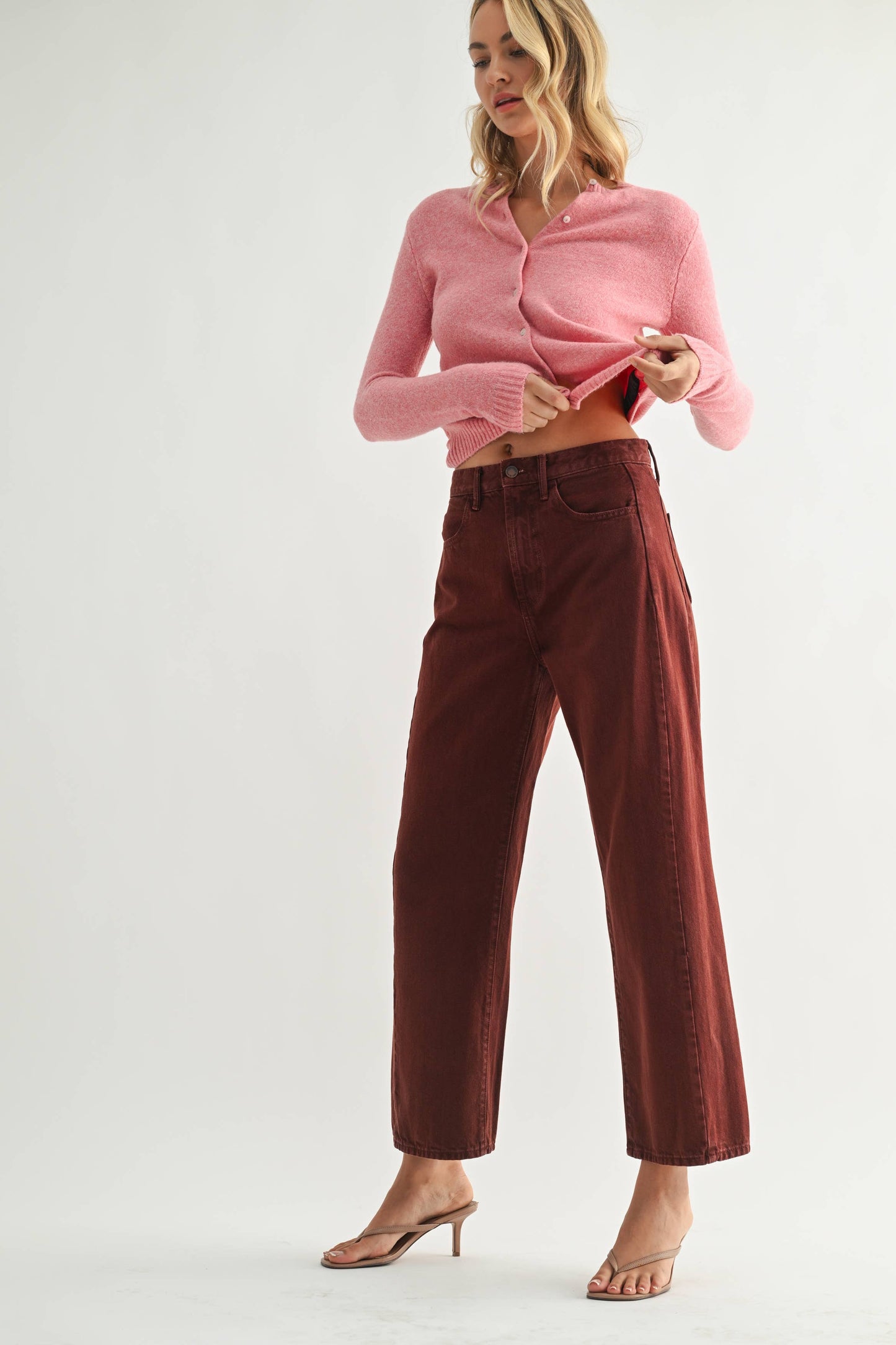 Cinnamon Barrel Jean Twist - 100% Cotton