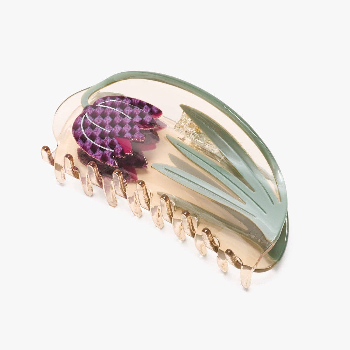 Tulip Checkered Flower Large Claw