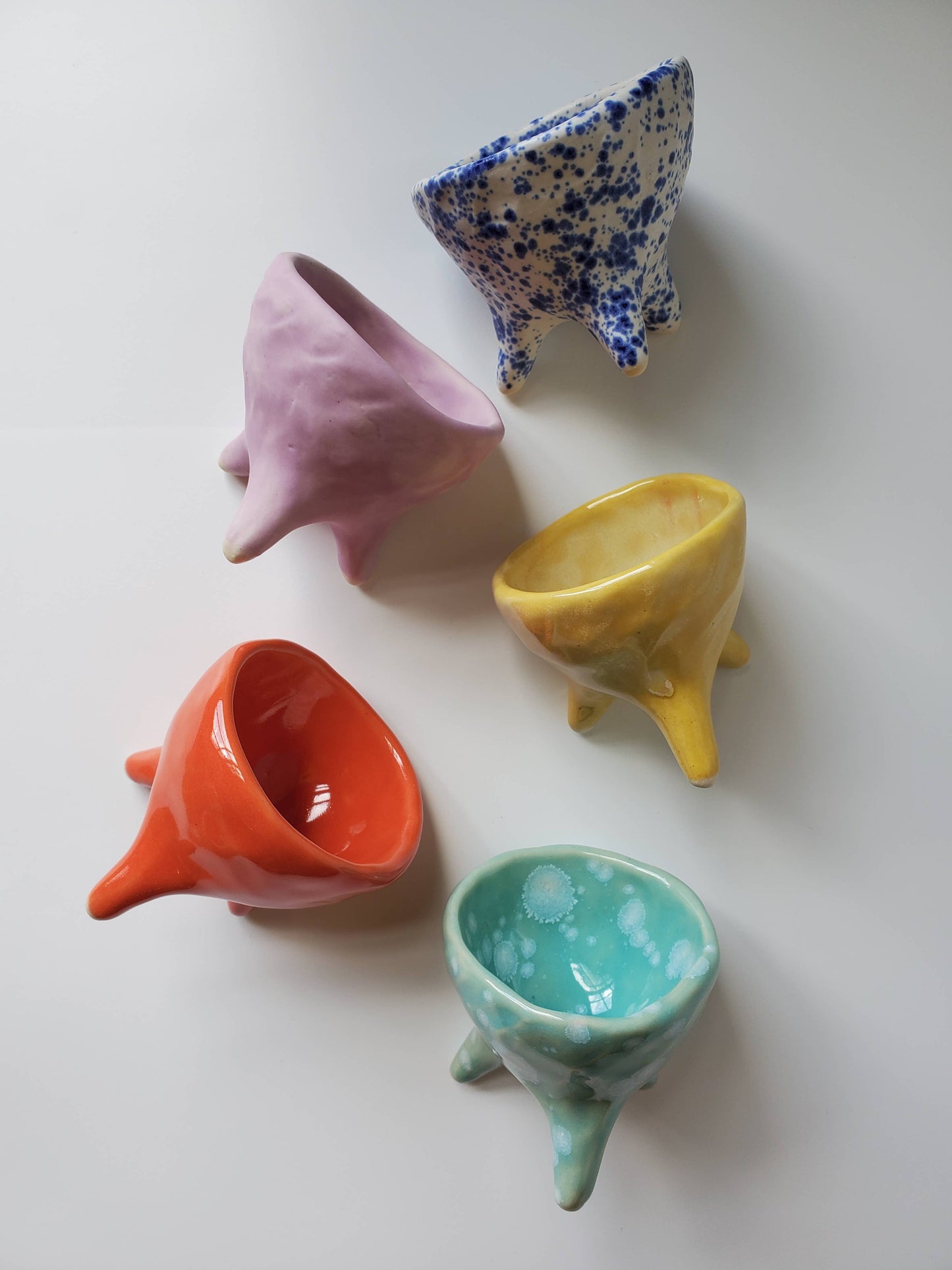 Handmade Ceramic Small Tripod Dish