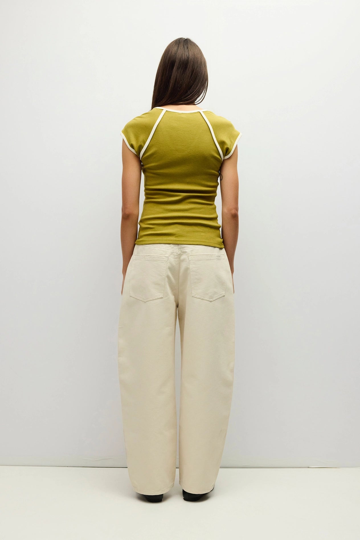 Vintage Raglan Knit Top