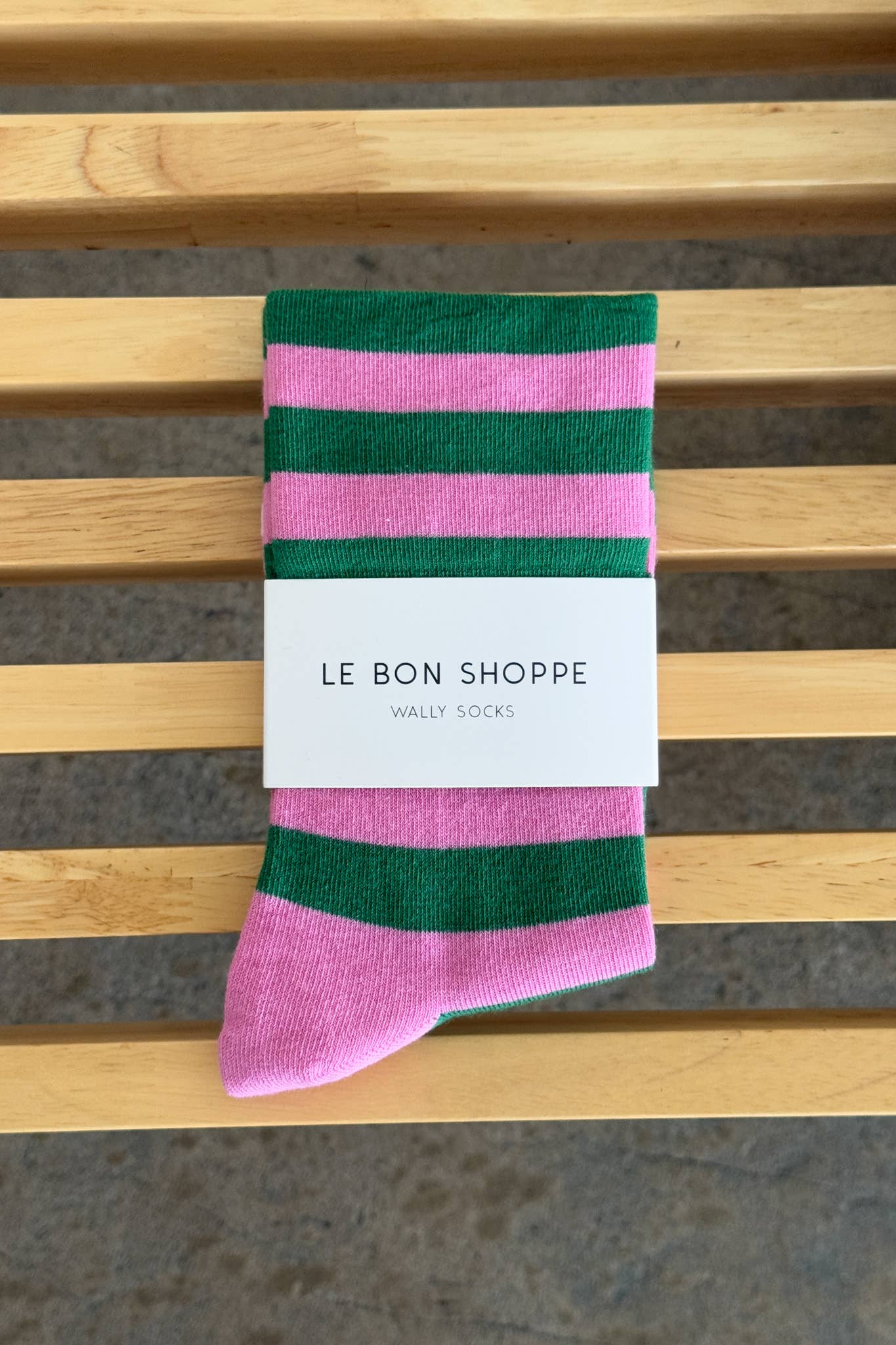 Wide Stripe Wally Socks