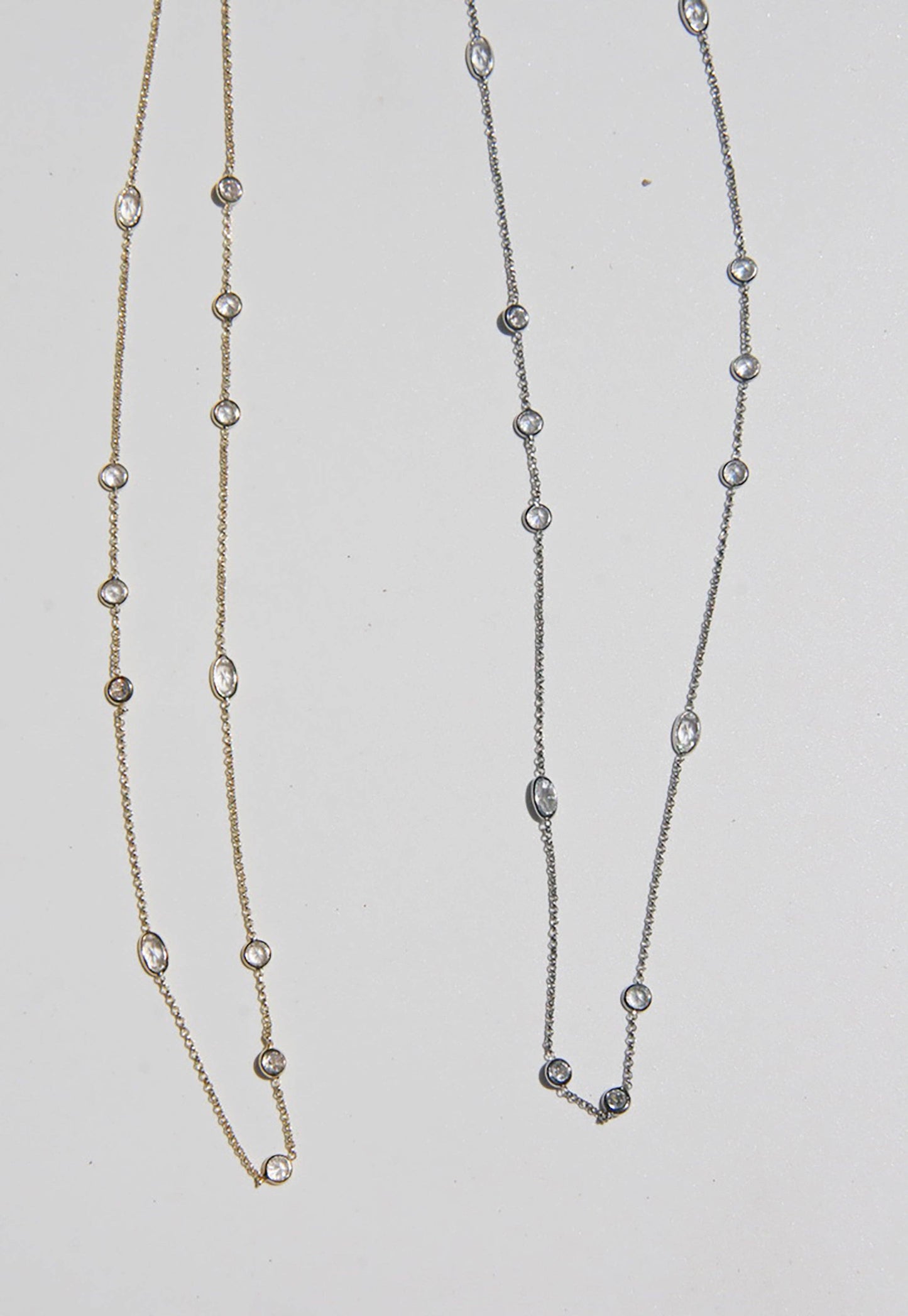 Gold Vintage-Inspired Link & Chain Long Necklace