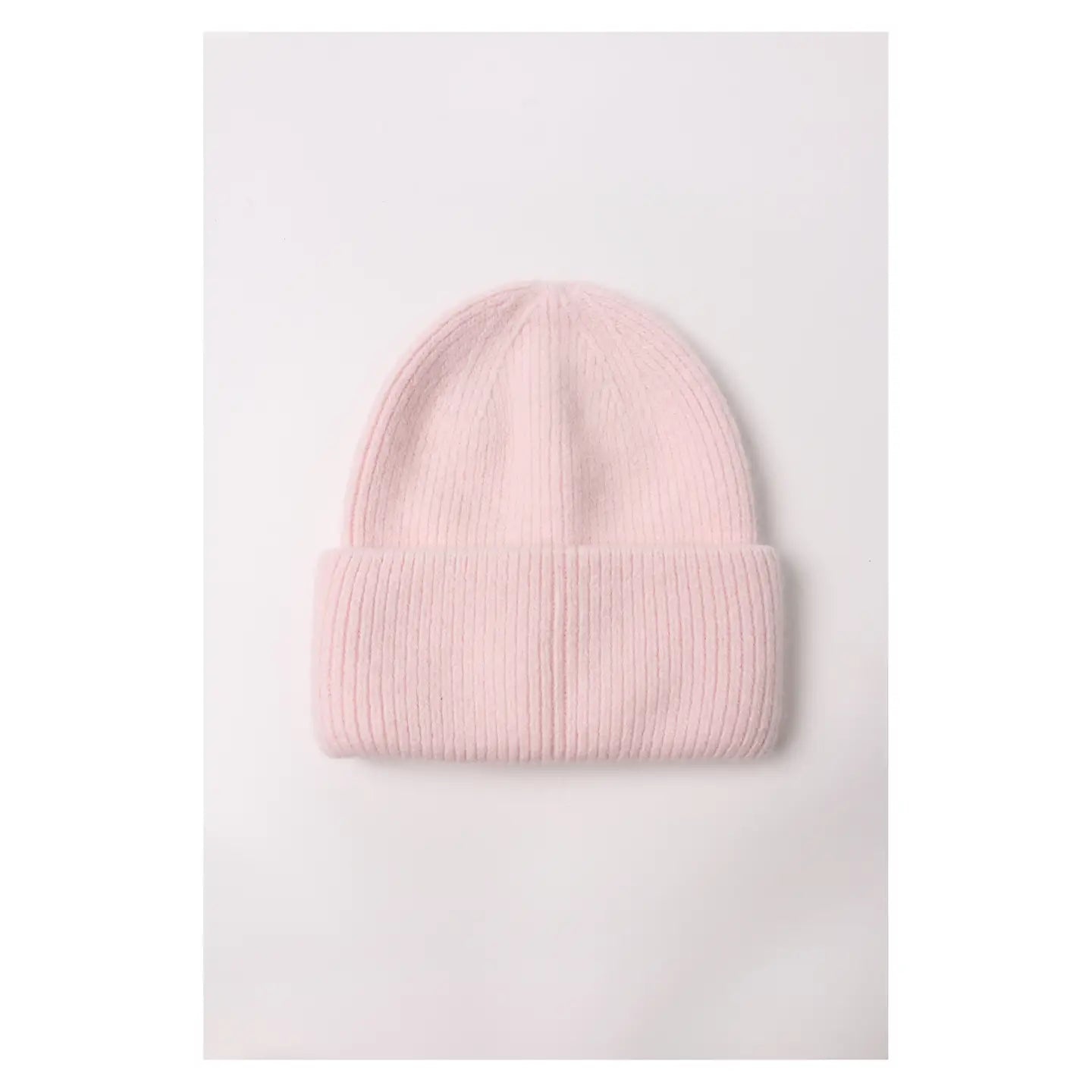 Angora Beanie Hat - Multi Colors
