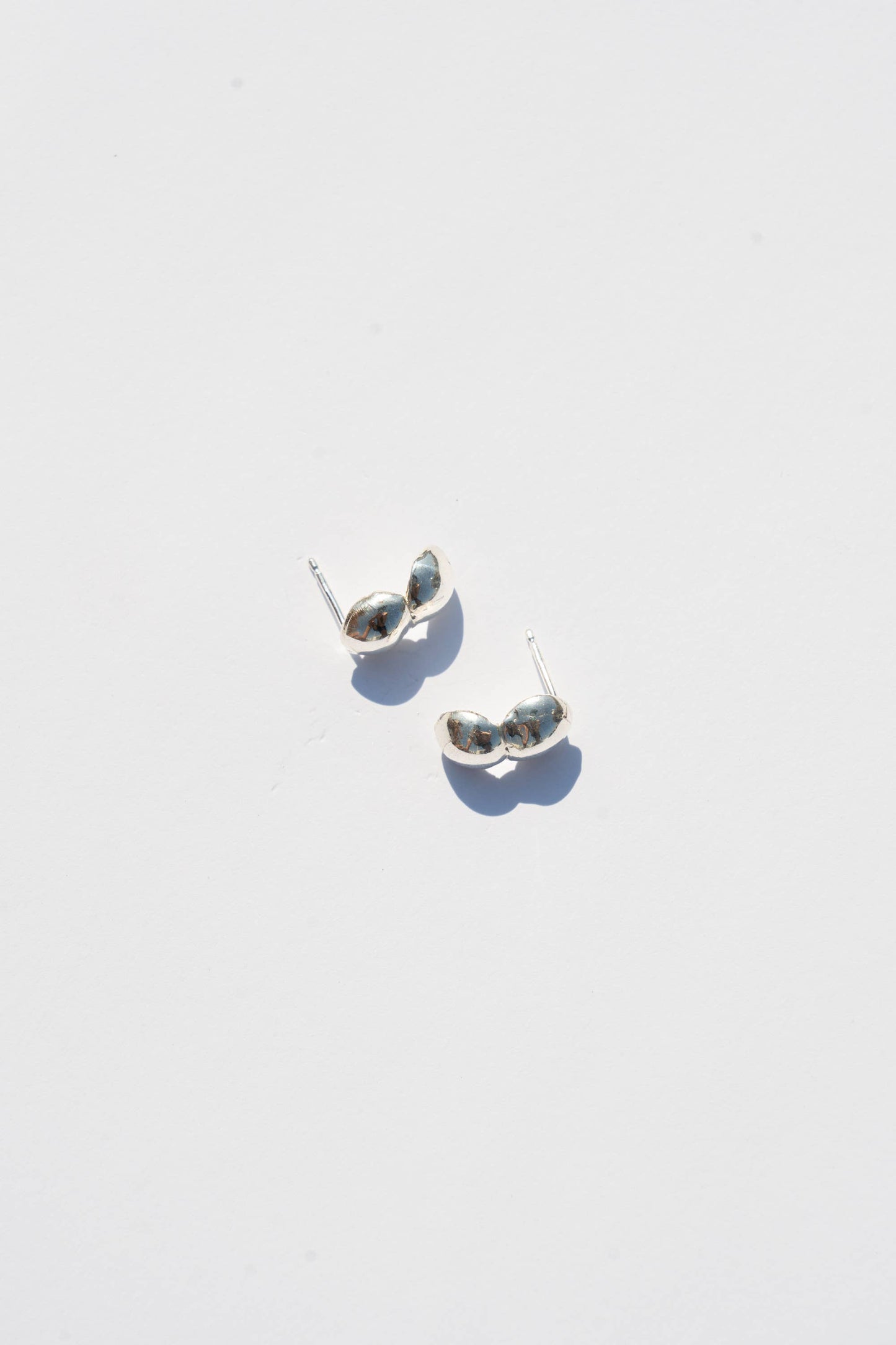 Mini Farlow Studs in Recycled Sterling Silver