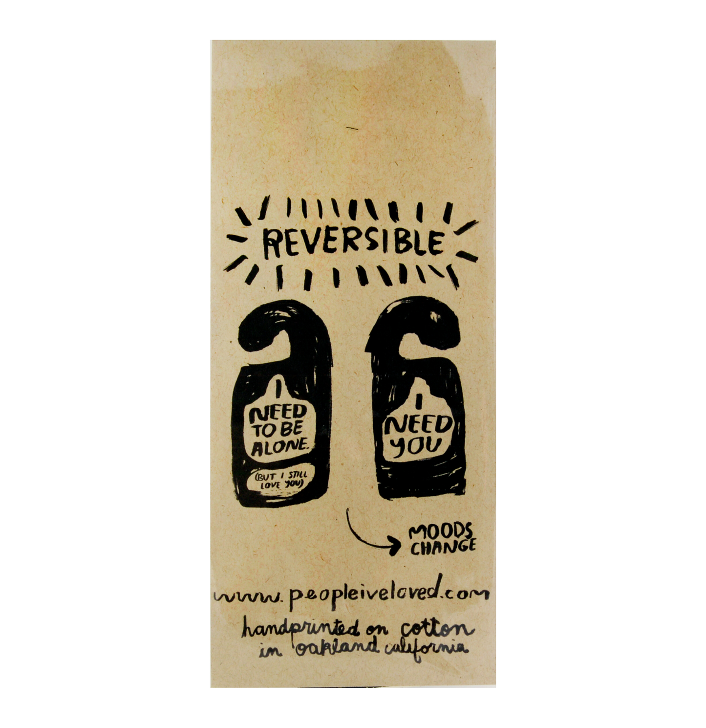 Alone Time Door Hanger by People I've Loved