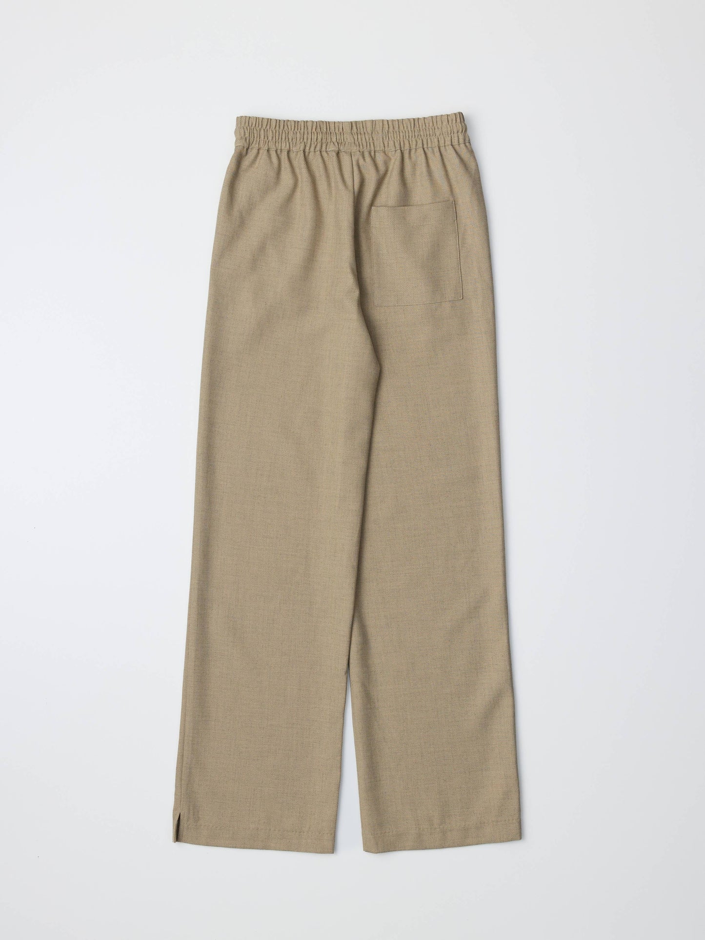 Pull-On Wide Leg Trouser Pant