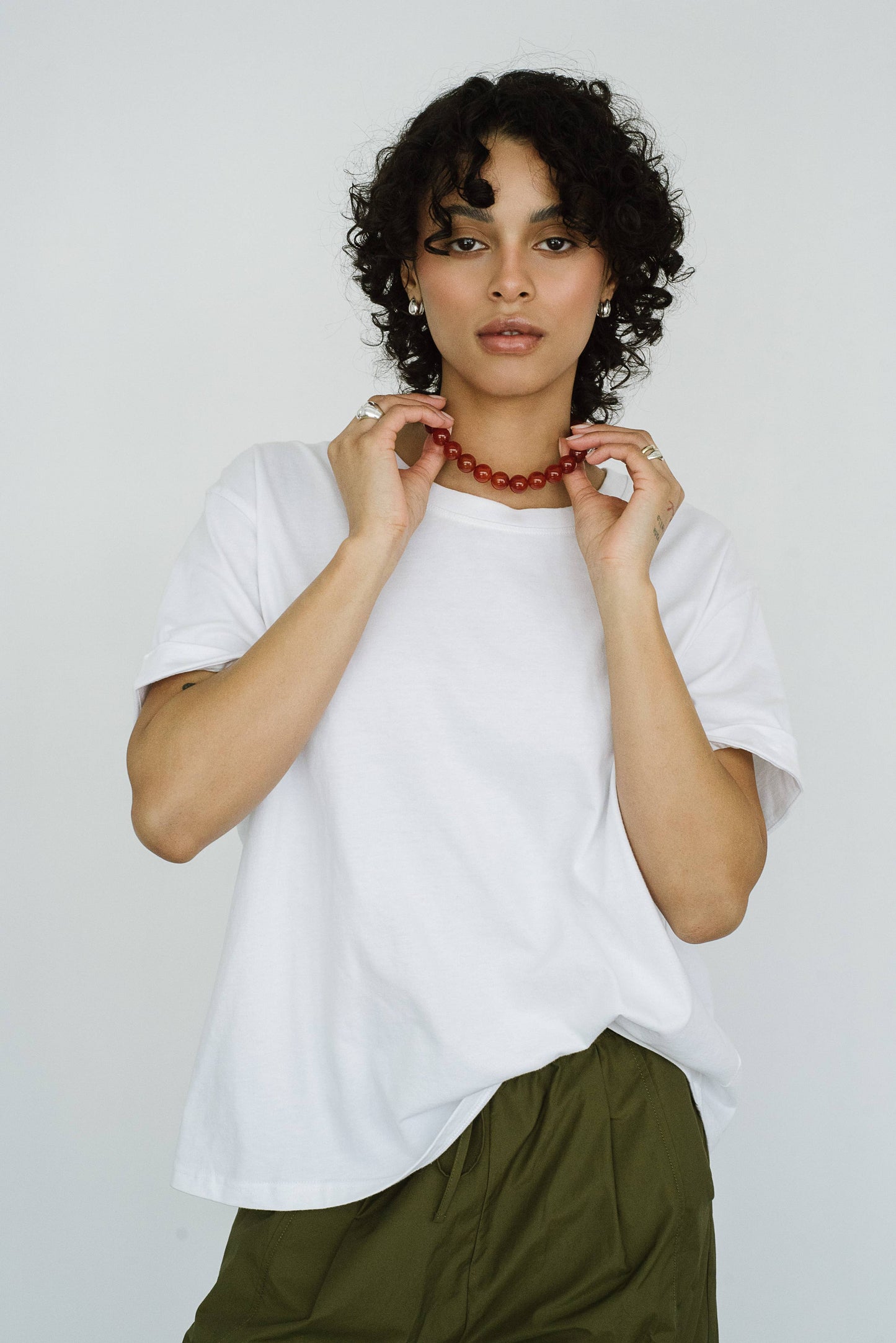 Carnelian Yona Collar Necklace