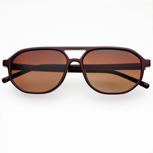 Chocolate Fenix Aviator Sunglasses