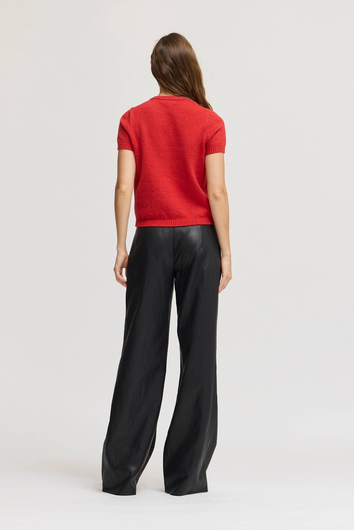 Classic Short Sleeve Sweater Knit