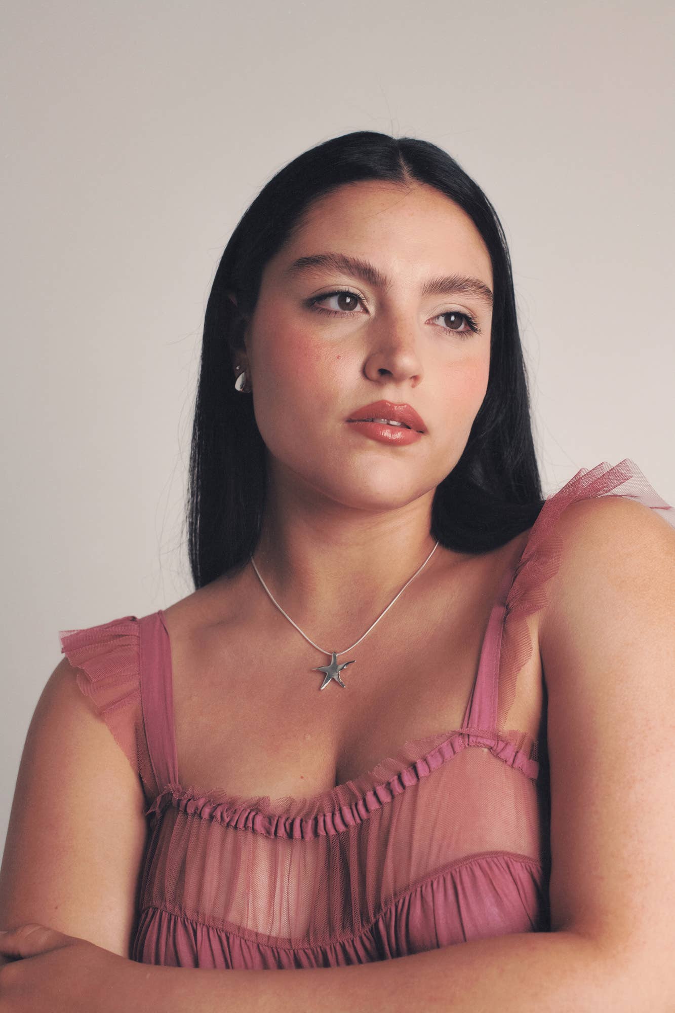 Estelle Gold Star Chain Necklace