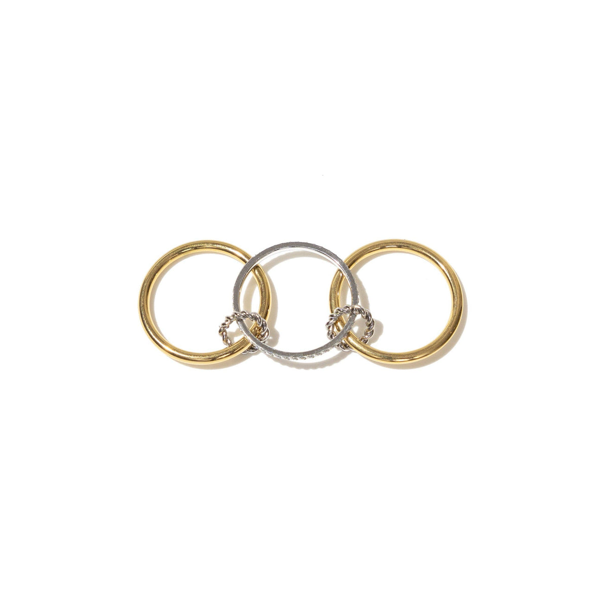 Triple Band Two-Tone Ring
