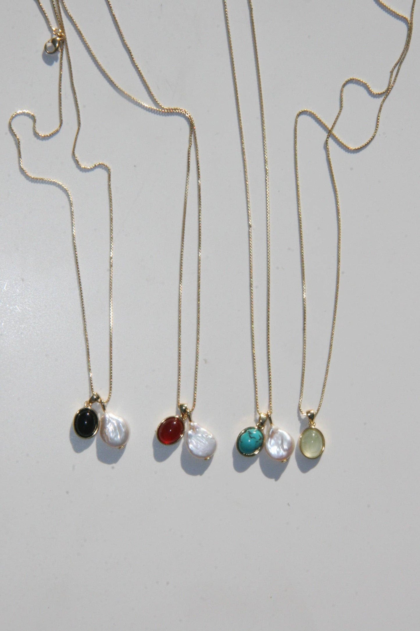 Onyx Pendant Necklace