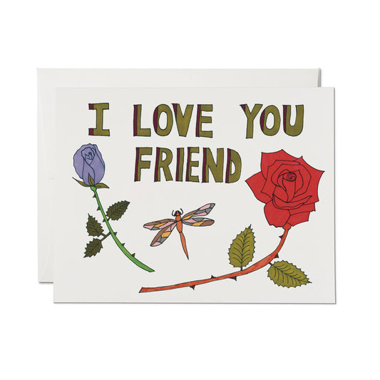 Friend Love greeting card