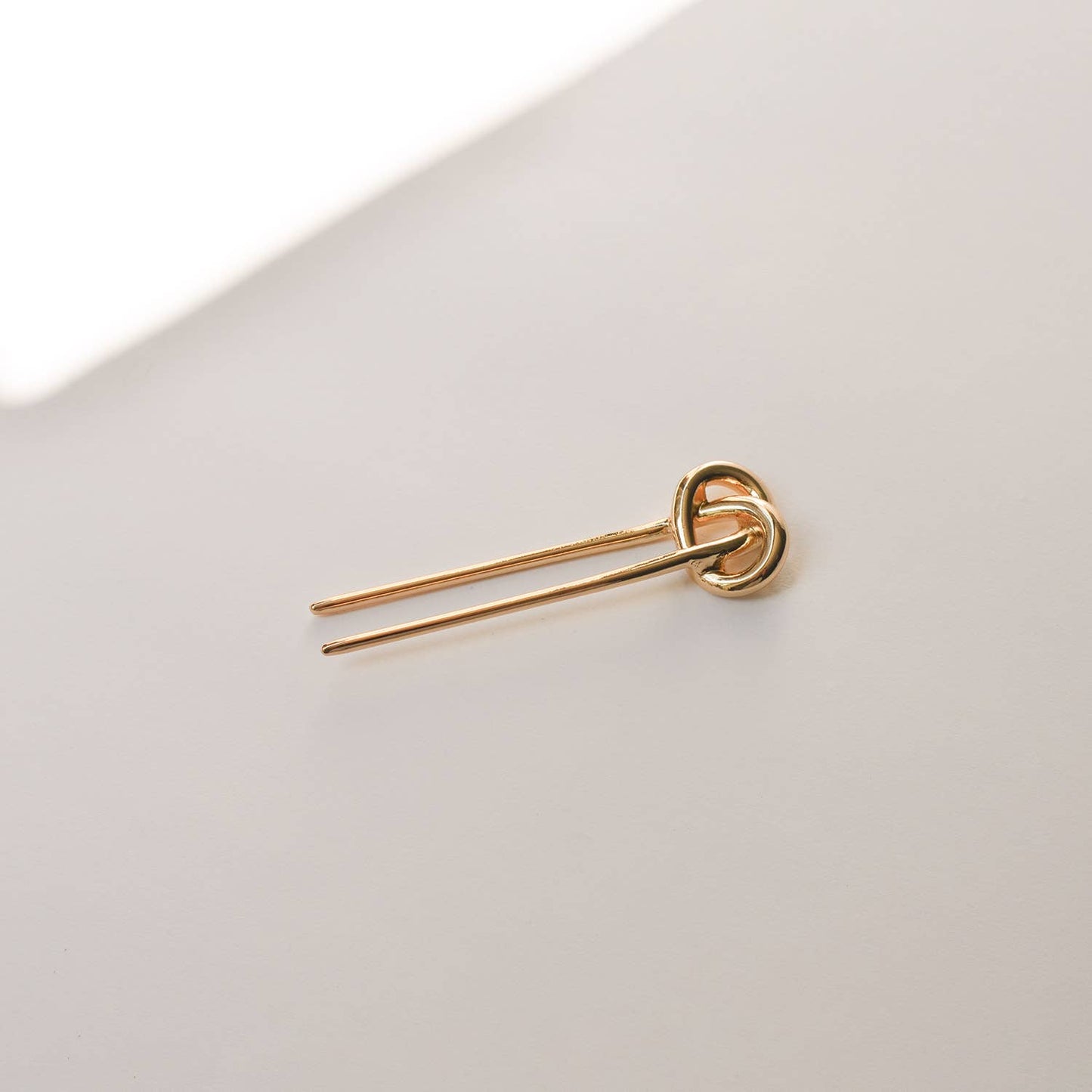 Gold Knot-shaped Hair Stick