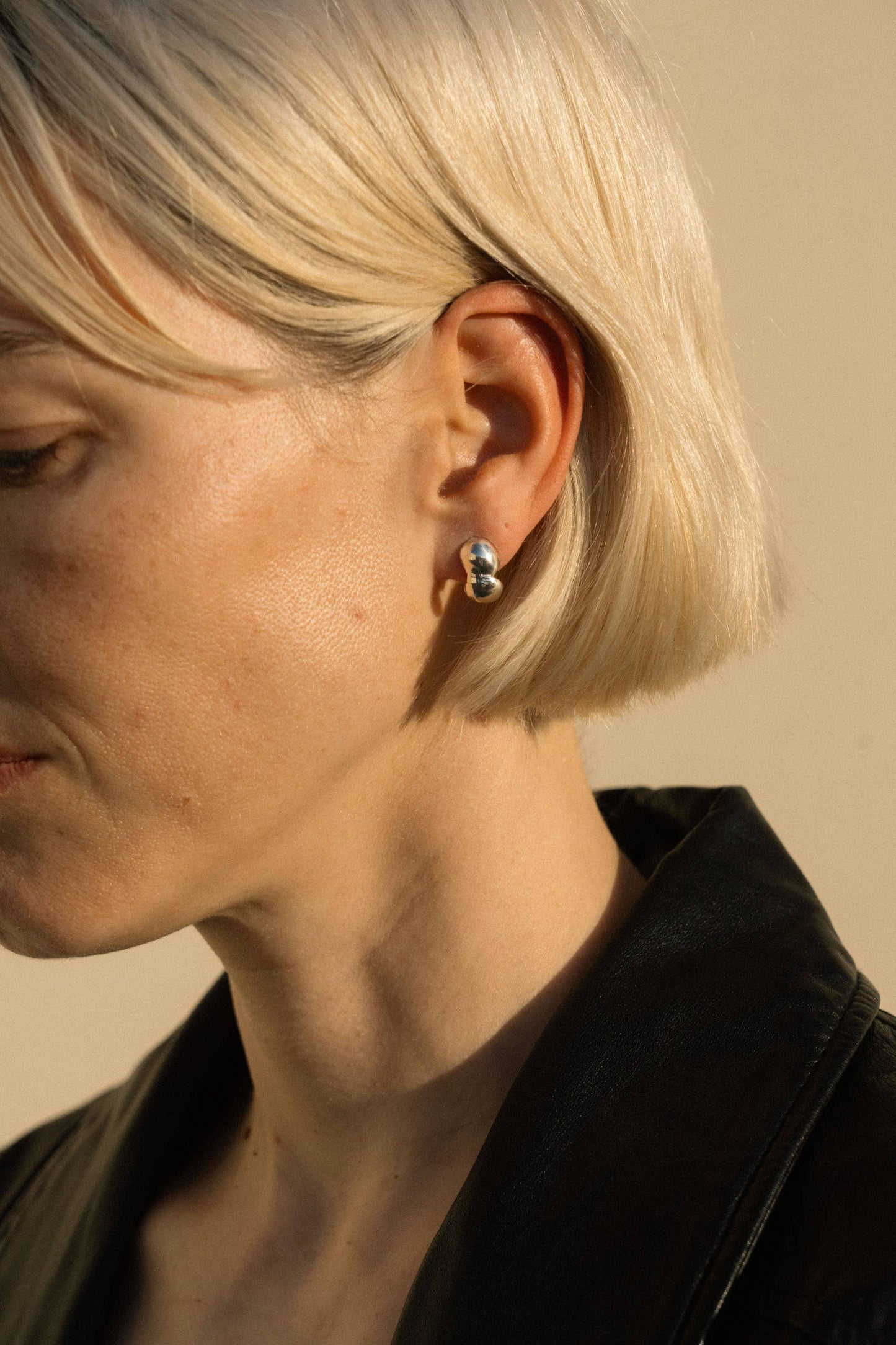 Mini Farlow Studs in Recycled Sterling Silver